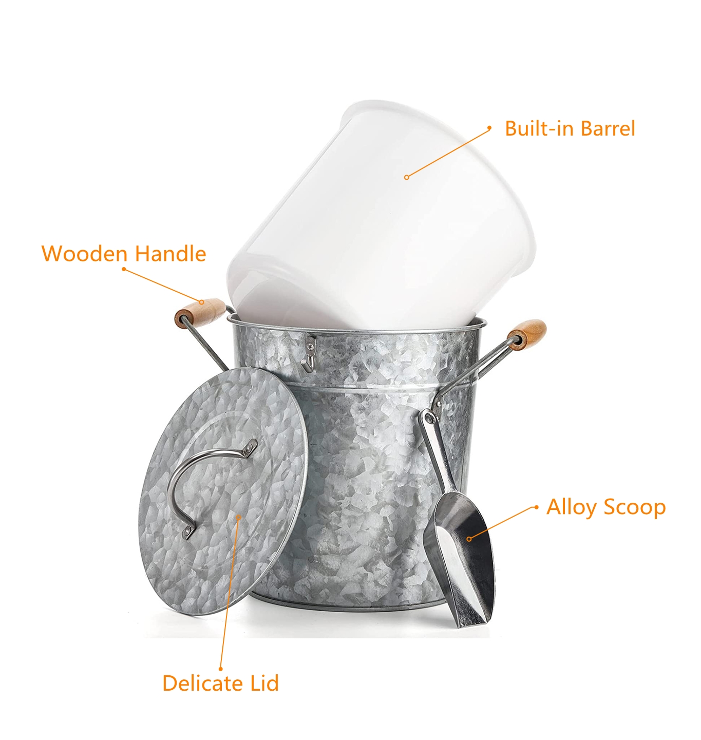 metal ice bucket