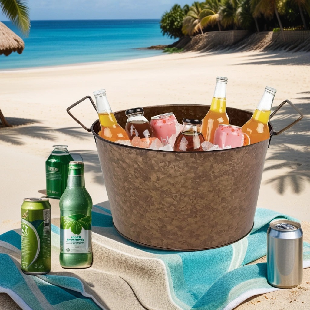 drinks ice bucket