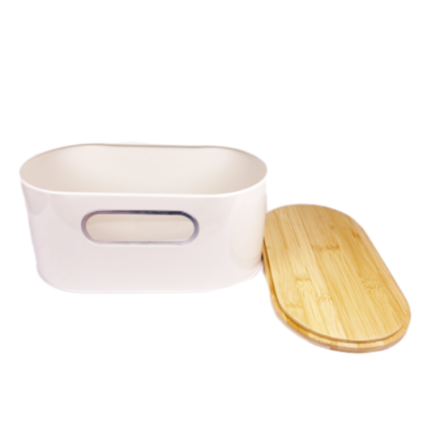 windowed bread bin