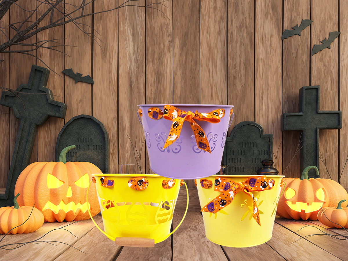 easter basket, halloween bucket