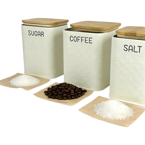 galvanized steel storage jars product pictures