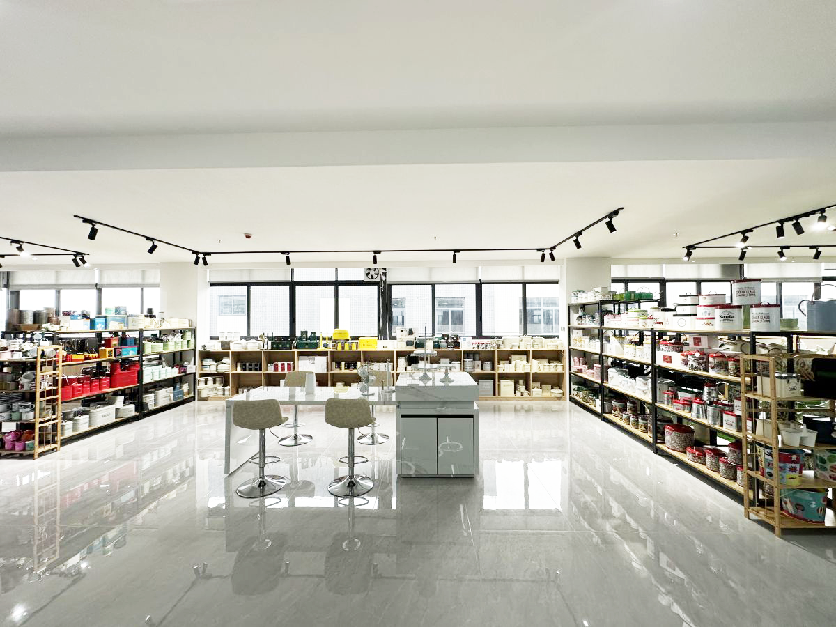 kitchen storage canister showroom