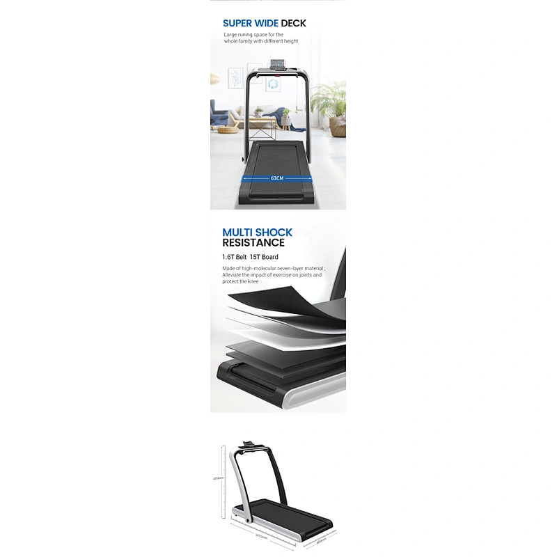 Factory plenty of sales gym equipment fitness machine BFT-03 home treadmill