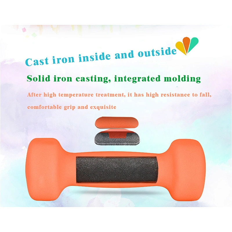 BFT Factory Sales Gym Equipment Fitness Fixed Colorful Aerobic Dumbbell Set Machine