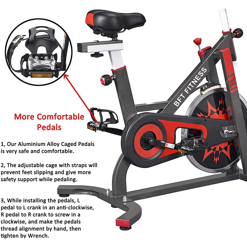 Home Gym Equipment Fitness Exercise Bike Indoor Cycling Bicycle Machine Upright  Treadmill  Bike Belt Drive