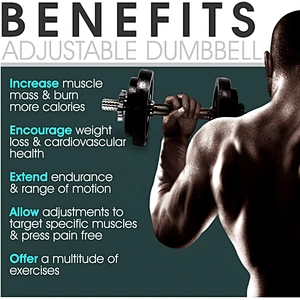 Factory Wholesale Free Weight Dumbbell Set,Weight Lifting Adjustable Dumbbell Set