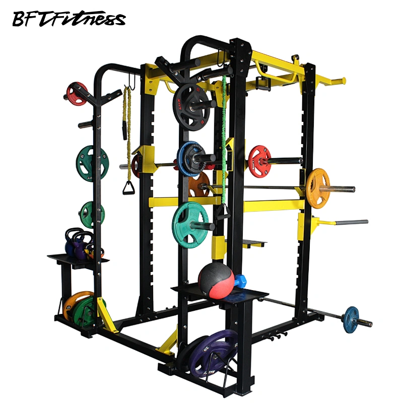 Multifunctional fitness squat rack/commercial power rack gym