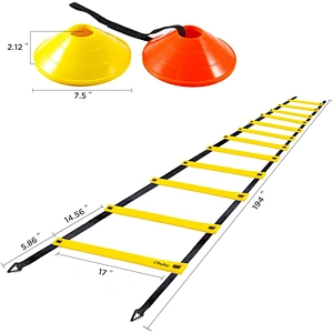 Wholesale Gym Equipment Fitness Accessories Football Drills Speed Training Ladder Agility Training Set