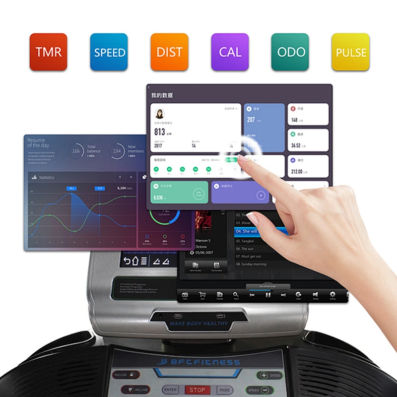 china trademill gym equipment running  machine commercial treadmill