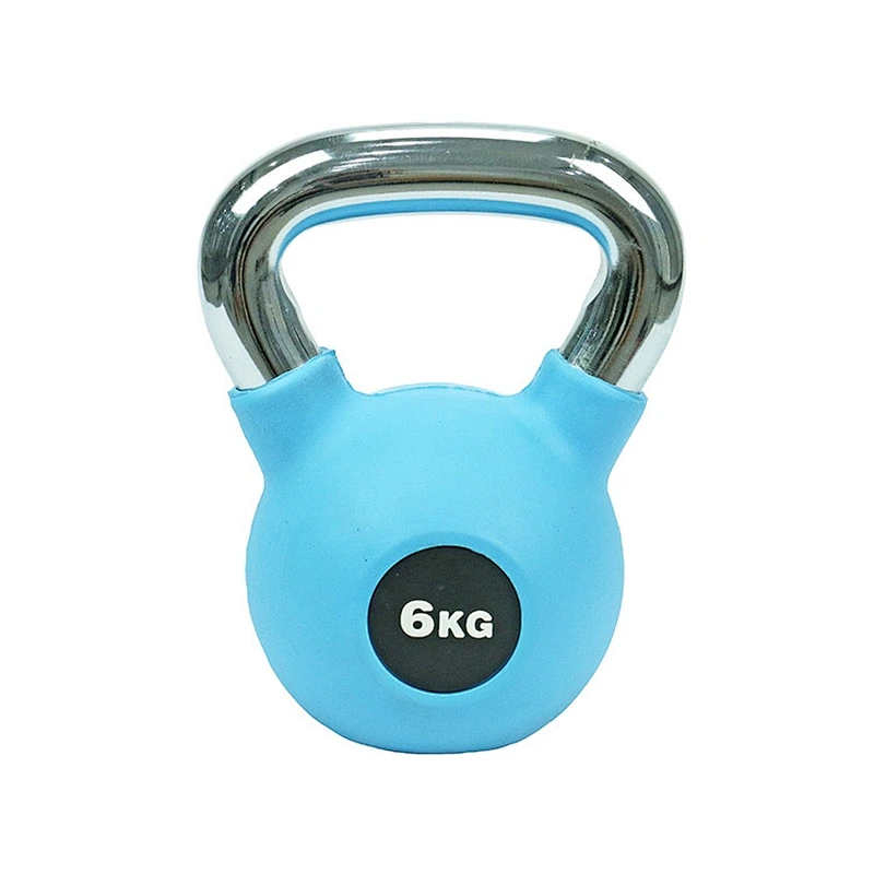 Manufacture fitness colorful rubber kettlebells equipment accessory best price