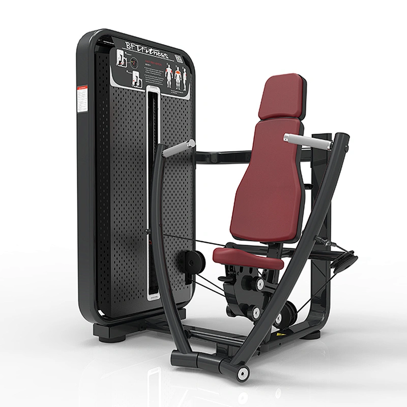 gym equipment sitting push chest trainer