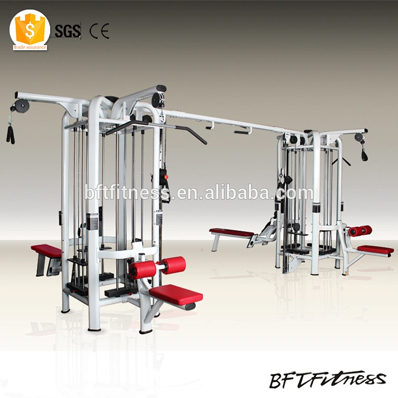 Commercial Multi functional cross fit gym fitness equipment 9 stations multi gym machine commercial gym equipment