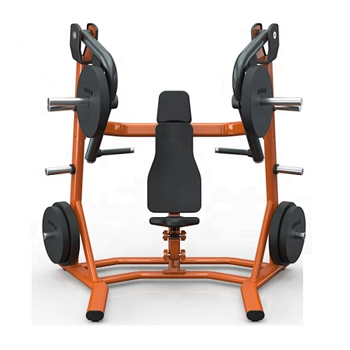 Hammer strength free weight gym equipment fitness exercise machine seat chest press plate loaded