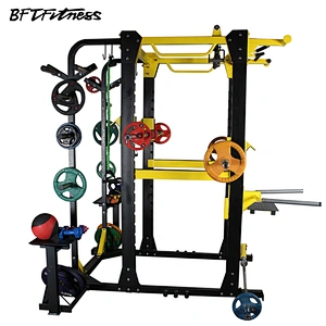 Multifunctional fitness squat rack/commercial power rack gym