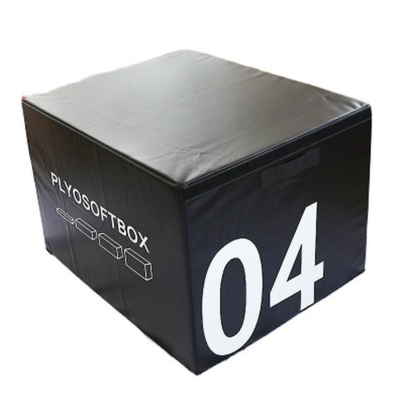 Gym Used PU Leather Jump Box Soft Foam Jump Plyo Box