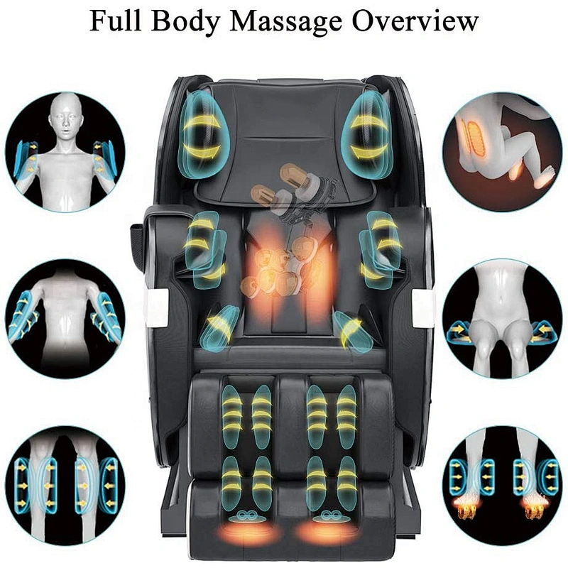 2020 Home Use Spa Massage Chair, Zero Gravity Recliner With Bluetooth And Led Light