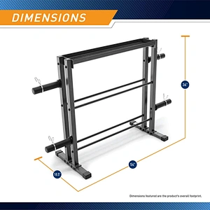 Gym equipment fitness machine weights storage squat rack for dumbbells, kettlebells, and weight plate