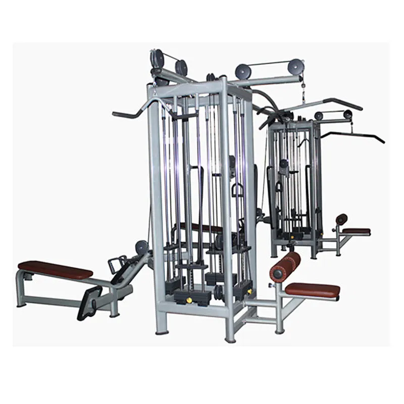 Commercial 9 Station Multifunction Gym Equipment Exercise Multi Gym Equipment