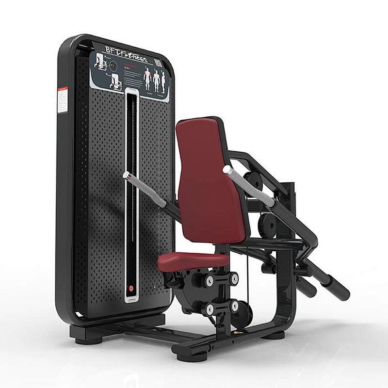 seated tricep dips/seated tricep press machine gym equipment