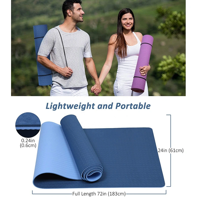 Hot Sales Gym Equipment Fitness Accessories Eco Friendly Non Slip Fitness Exercise Yoga Mat