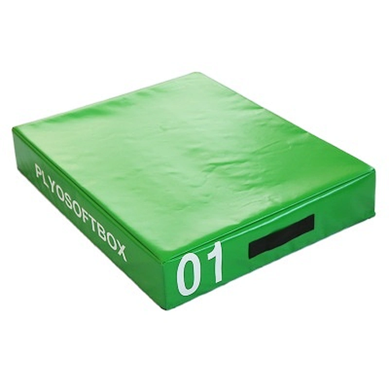 Gym Used PU Leather Jump Box Soft Foam Jump Plyo Box