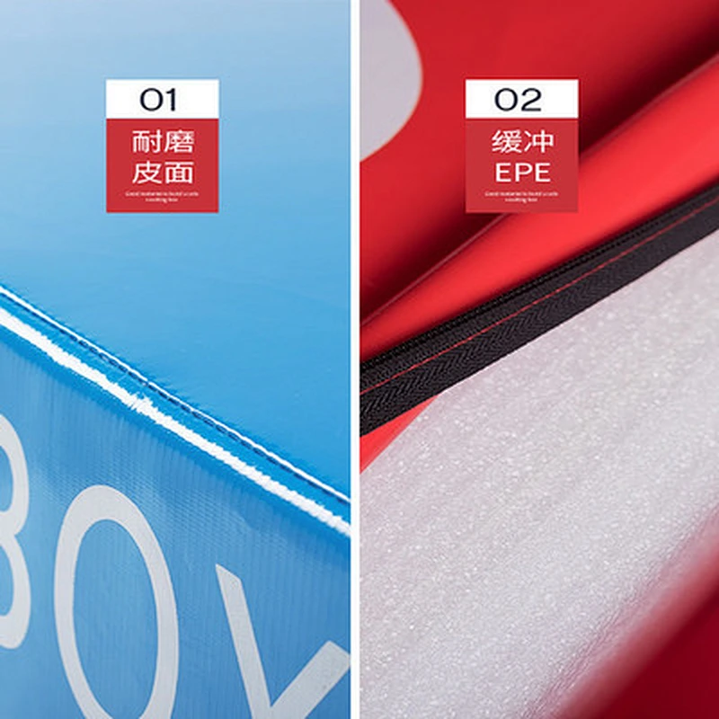 Gym Used PU Leather Jump Box Soft Foam Jump Plyo Box