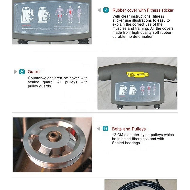 Factory sales gym equipment fitness strength machine delts machine
