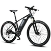Carbon fibre full suspension ebike mountain bike electric bike 36v