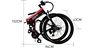 ZHENGBU e bike electric bicycle mountain bike moutain ebike foldable 500W 1000W