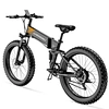48V 250W 350W 500W 750W 1000W folding full suspension fat tire 26inch electric bike