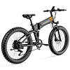 48V 250W 350W 500W 750W 1000W folding full suspension fat tire 26inch e-bike