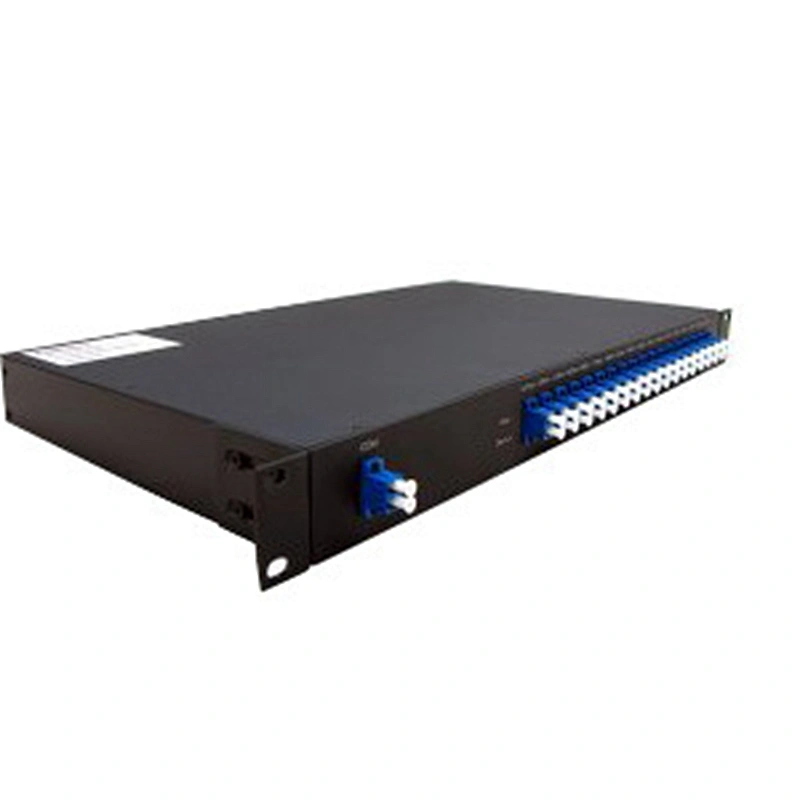 1U 19 Inch 18 Channel Rack Mount Fiber Optic Mux/Demux CWDM