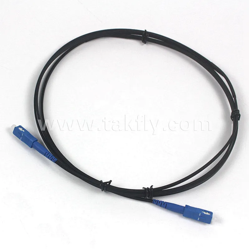 SC-SC FTTH drop cable fiber optic patch cord