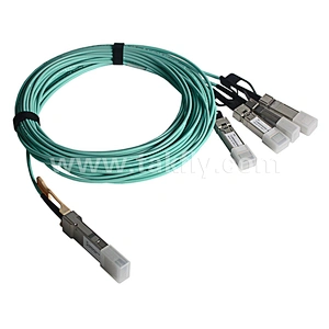 40G QSFP to 4X10G SFP + AOC(Active Optical Cable)
