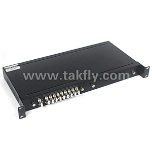 1U 19 Inch 18 Channel Rack Mount Fiber Optic Mux/Demux CWDM