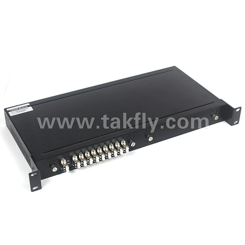 1U 19 Inch 18 Channel Rack Mount Fiber Optic Mux/Demux CWDM