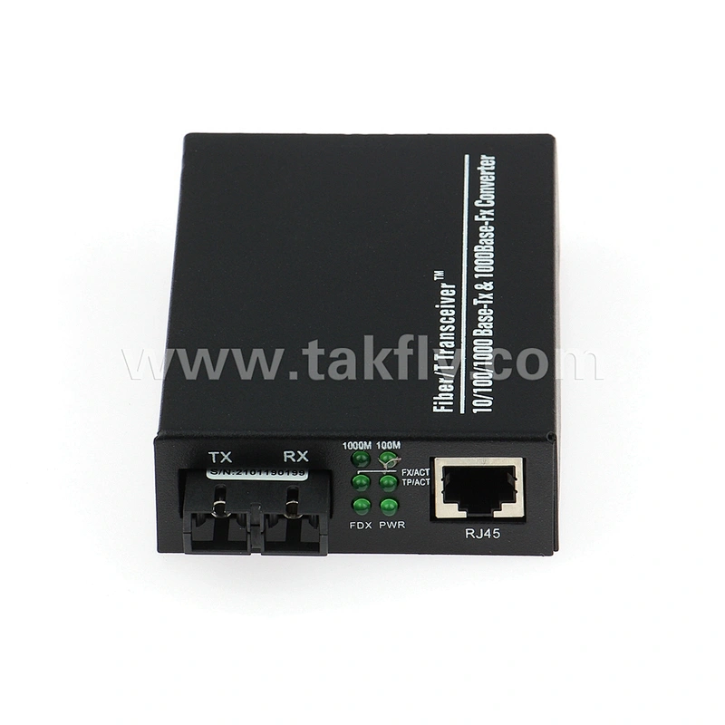Gigabit 1000M SC Dual Fiber 1310nm 20Km Media Converter