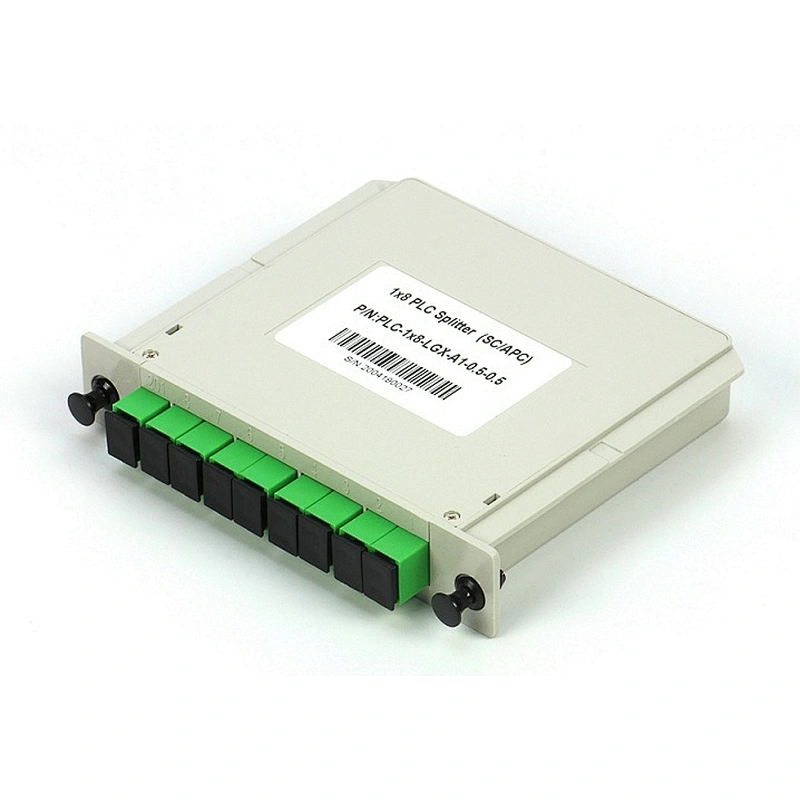1x8 SC/APC Fiber Optical LGX Type PLC Splitter