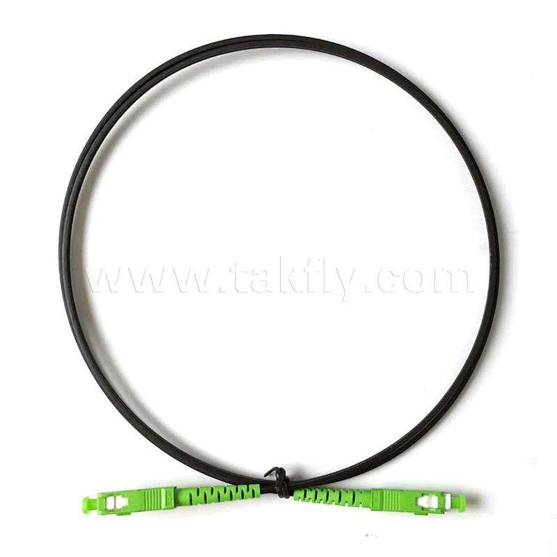 SC-SC FTTH drop cable fiber optic patch cord