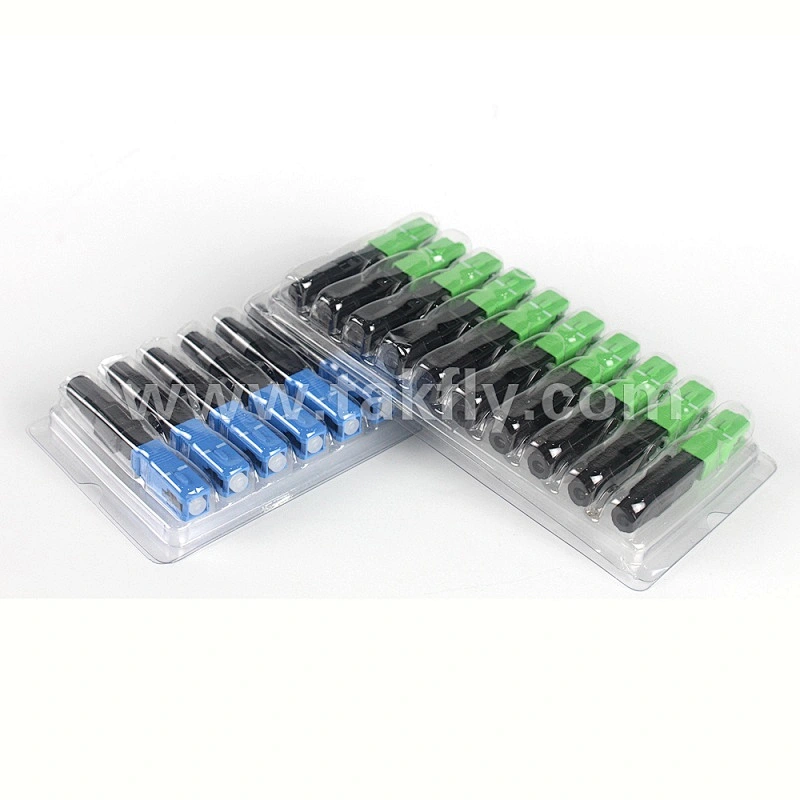 SC Singlemode 0.9/2.0/3.0mm Pre-polished Ferrule Field Assembly Connector Fast/Quick Connector