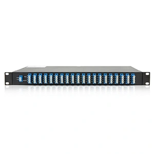 1U 19 inch Rack Mount Mux&Demux 80CH 100G Fiber Optic DWDM