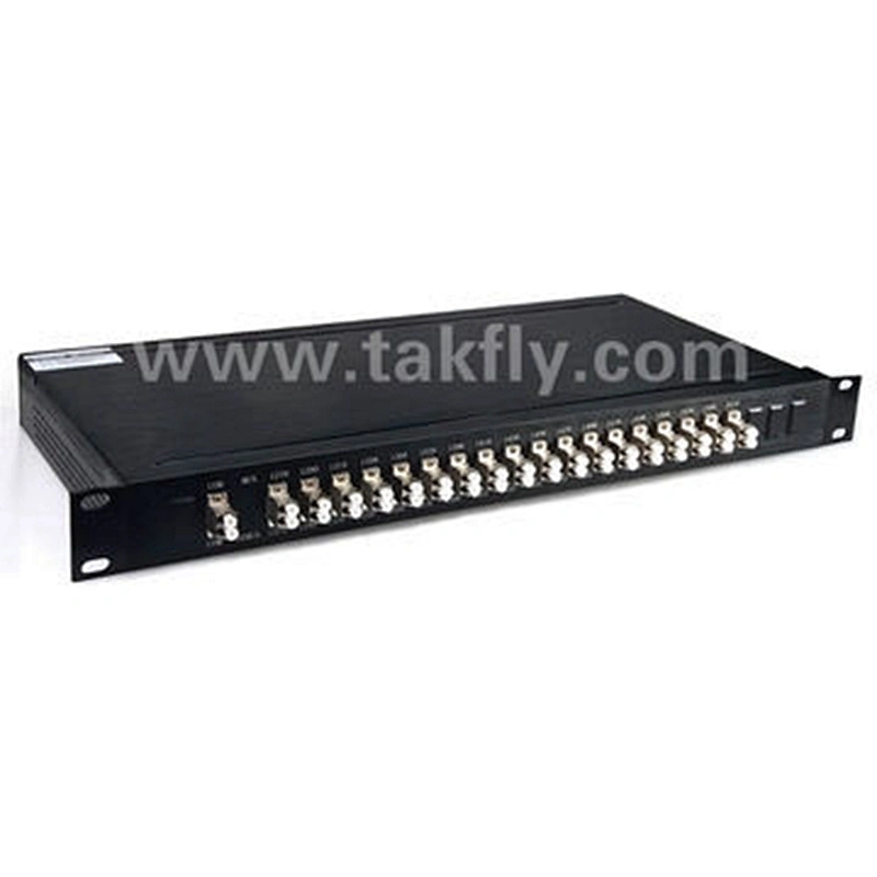 1U 19 Inch 18 Channel Rack Mount Fiber Optic Mux/Demux CWDM