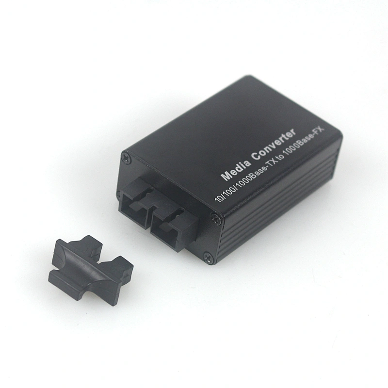 Mini 10/100/1000M Fiber Media Converter SC/FC/ST/LC Connector Optional