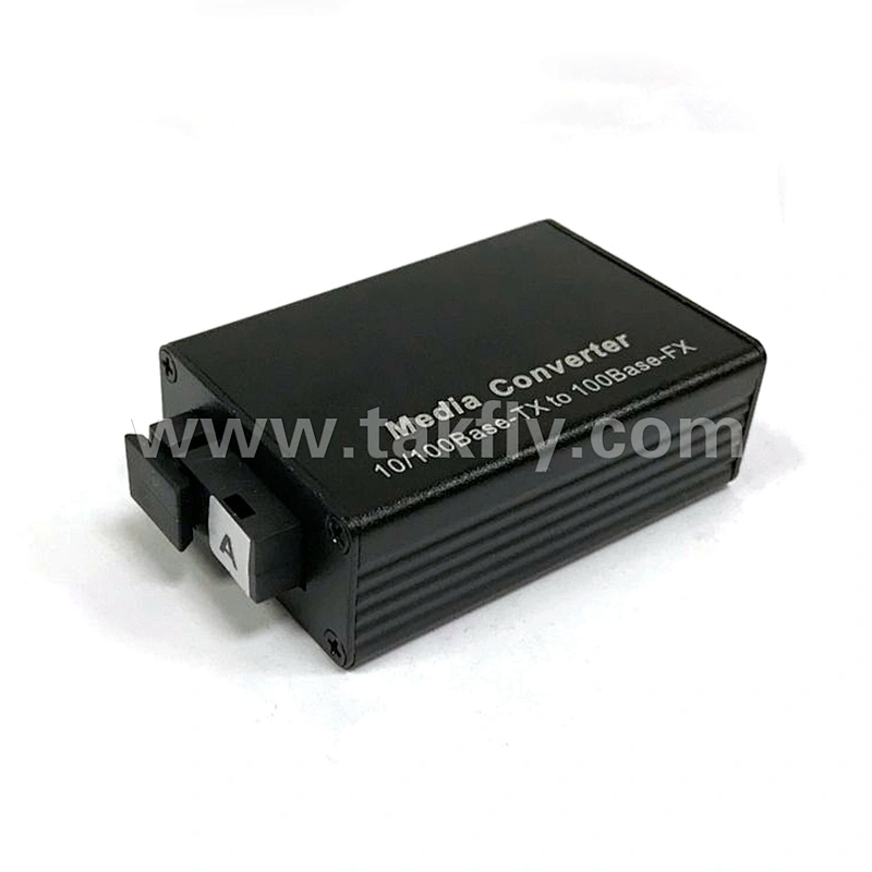 Mini 100M SC Single Fiber 1550nm Media Converter with IEEE802.3u