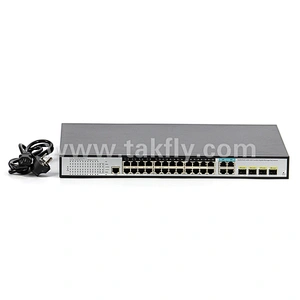 24 Port 10/100/1000M POE Managed Fiber Ethernet Switch
