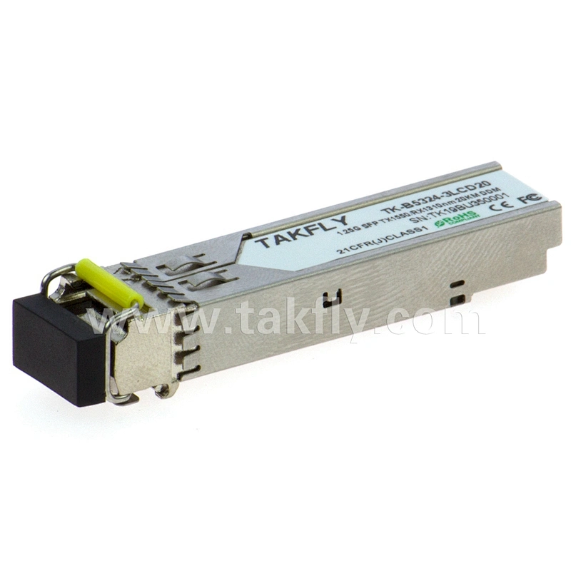 1.25G BiDi Tx1310/Rx1550nm 20Km SFP Transceiver