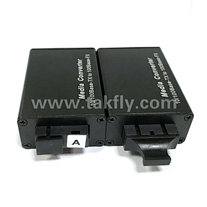 Mini 100M SC Single Fiber 1550nm Media Converter with IEEE802.3u