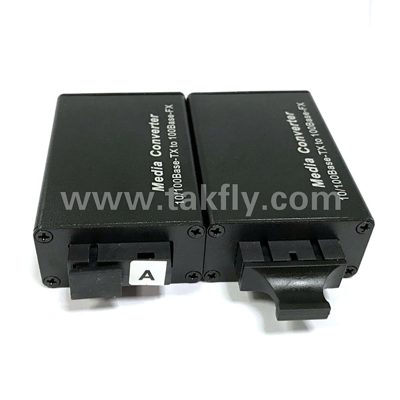 Mini 100M SC Single Fiber 1550nm Media Converter with IEEE802.3u