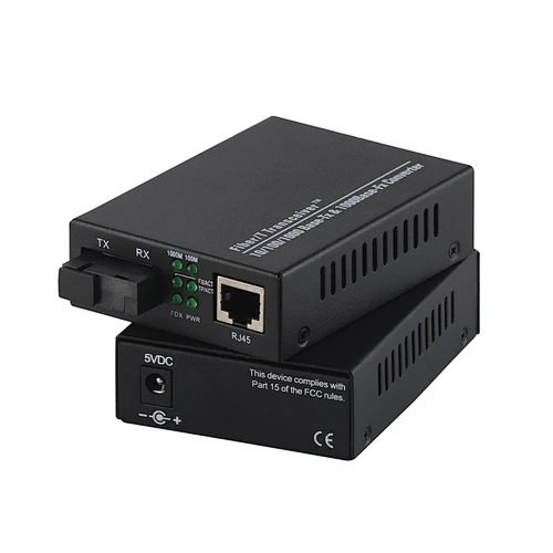 10/100/1000M SC Single Fiber 1310/1550nm Media Converter