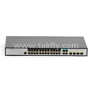 24 Port 10/100/1000M POE Managed Fiber Ethernet Switch